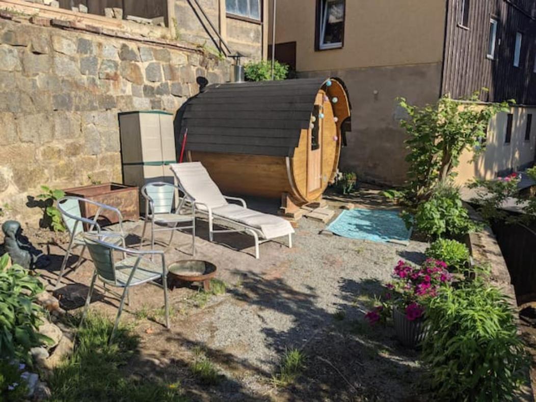 Famzi - Urlaubsmagie - Familienwohnung Mit Gemeinschaftsgarten, -Sauna & -Pool Sebnitz Eksteriør billede