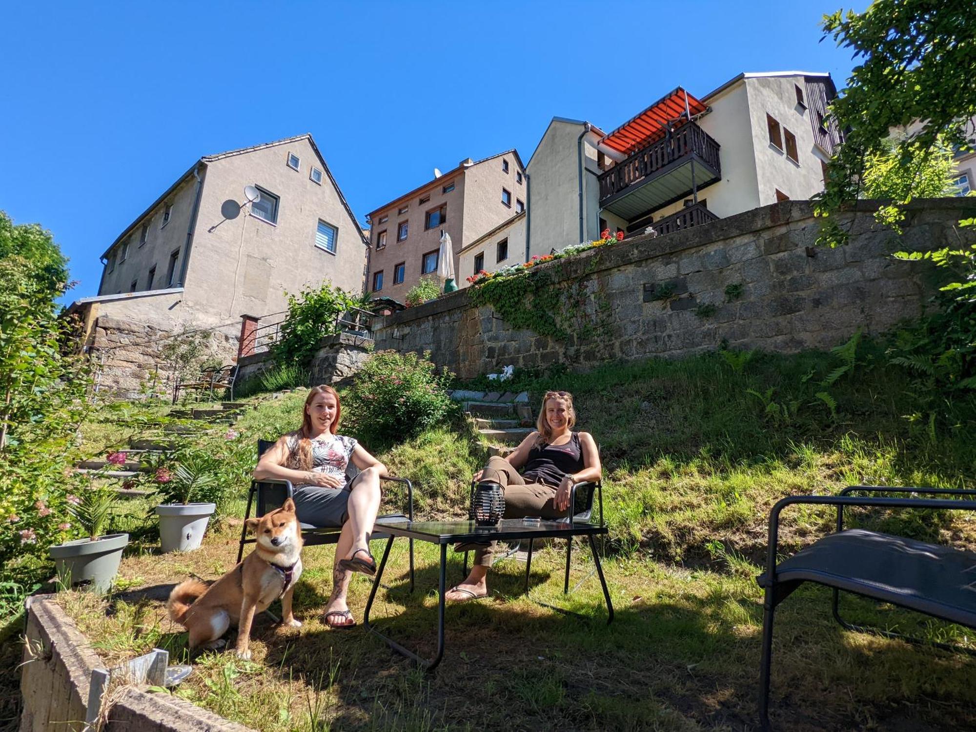 Famzi - Urlaubsmagie - Familienwohnung Mit Gemeinschaftsgarten, -Sauna & -Pool Sebnitz Eksteriør billede