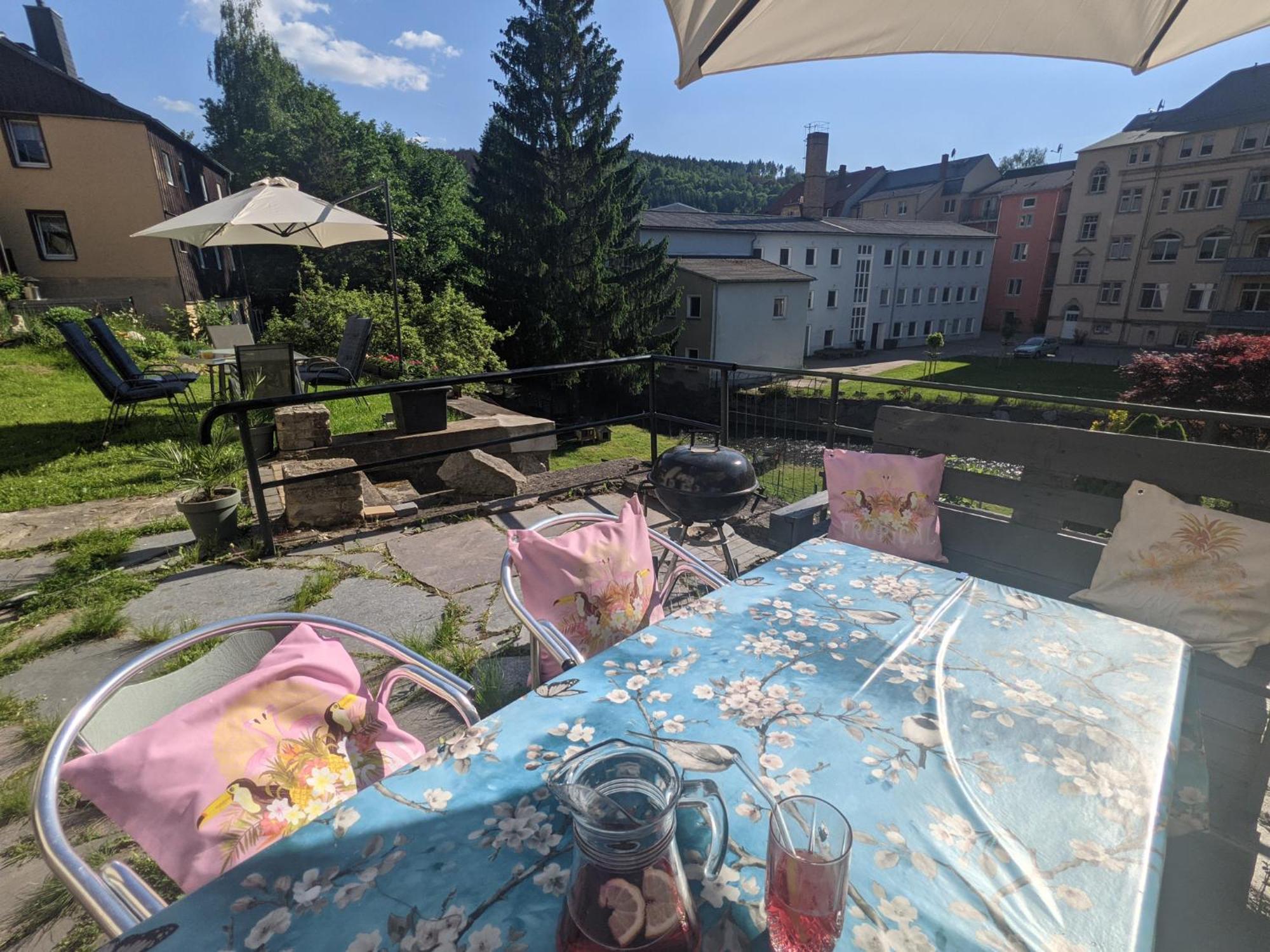 Famzi - Urlaubsmagie - Familienwohnung Mit Gemeinschaftsgarten, -Sauna & -Pool Sebnitz Eksteriør billede