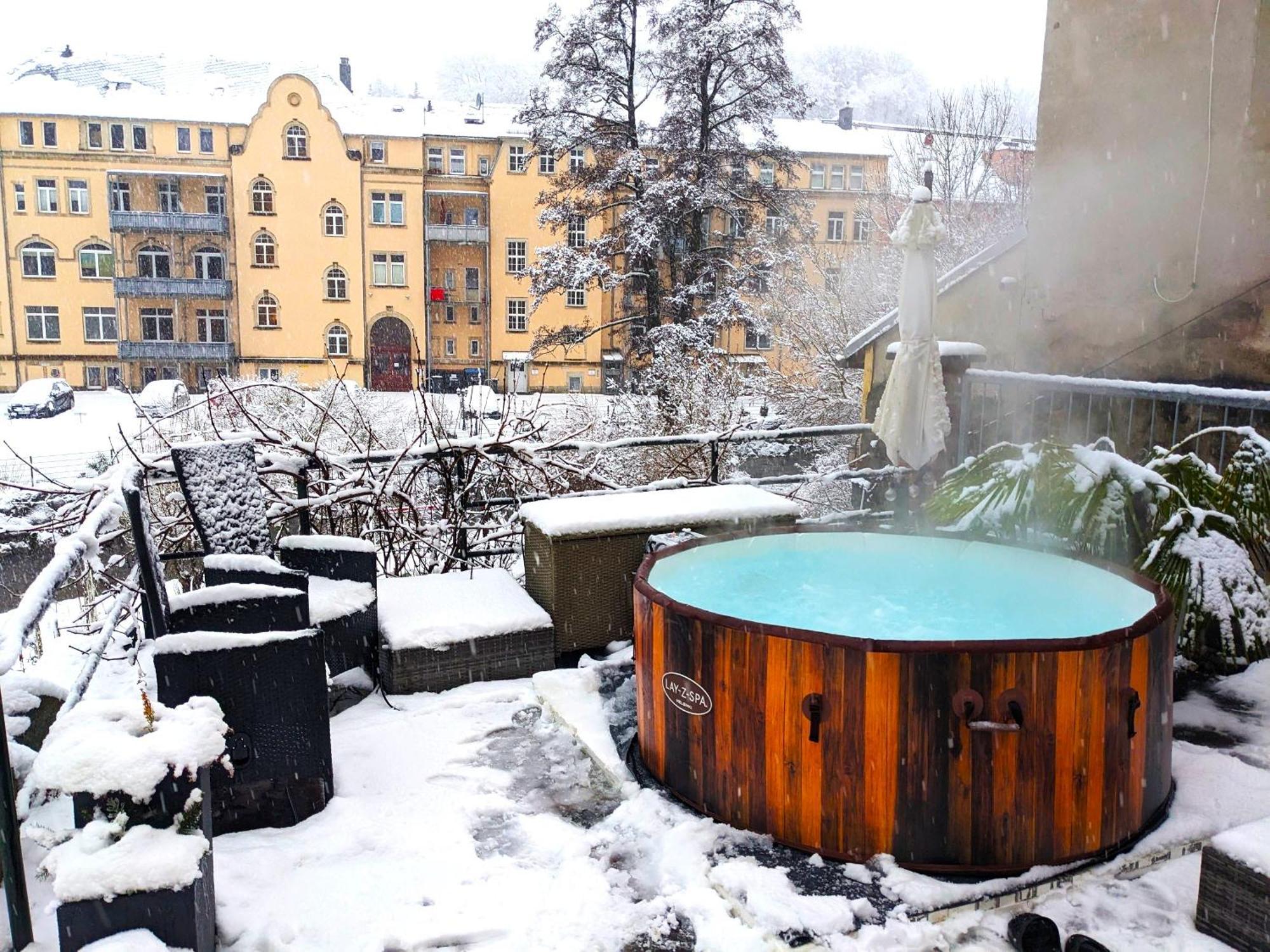 Famzi - Urlaubsmagie - Familienwohnung Mit Gemeinschaftsgarten, -Sauna & -Pool Sebnitz Eksteriør billede